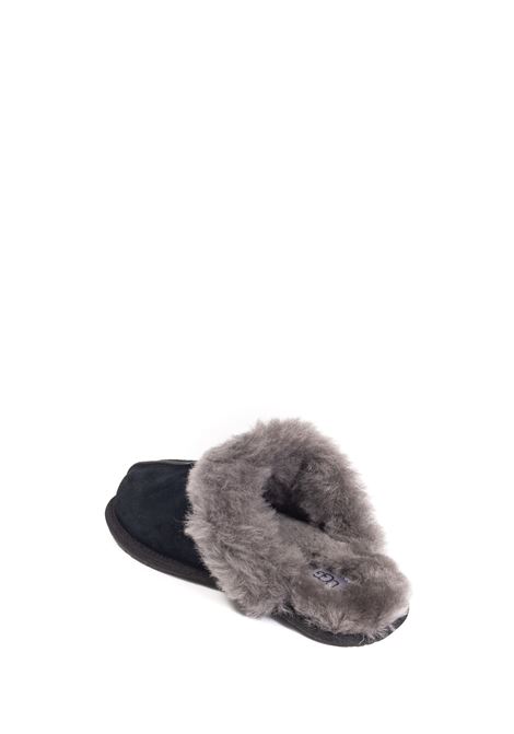 Slip on scuffette nero UGG | SCUFFETTEMONT-BLACK/GREY