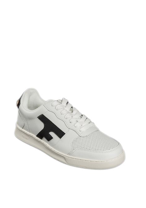 White/black hazel sneaker FAGUO | CG0301PELLE-WHITE35