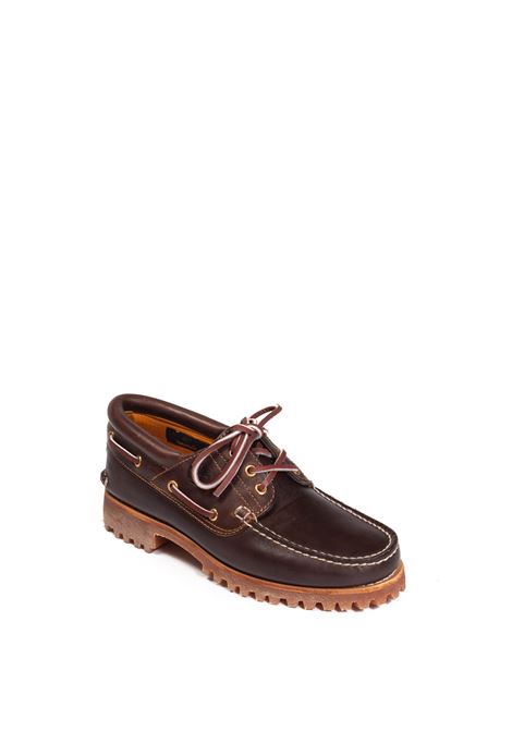 Brown authentics lace-up TIMBERLAND | TB0300032141AUTHENTICS-2141