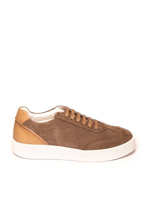 Sneaker in camoscio tabacco FRANCESCHETTI | 2259041CAM-TABACCO