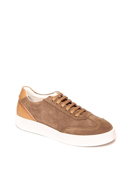 Sneaker in camoscio tabacco FRANCESCHETTI | 2259041CAM-TABACCO