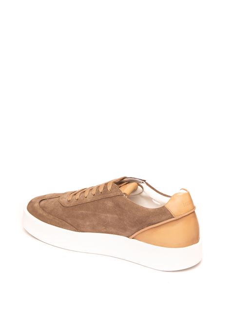 Sneaker in camoscio tabacco FRANCESCHETTI | 2259041CAM-TABACCO