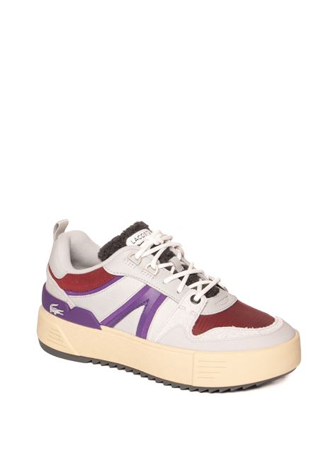 sneaker con logo viola LACOSTE | I02342CAM/PELLE-GT1