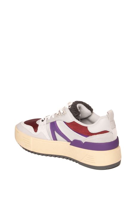 sneaker con logo viola LACOSTE | I02342CAM/PELLE-GT1