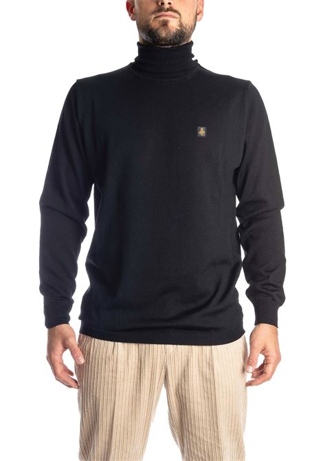 Black roll neck jumper REFRIGIWEAR | 25700BARRON-G06000