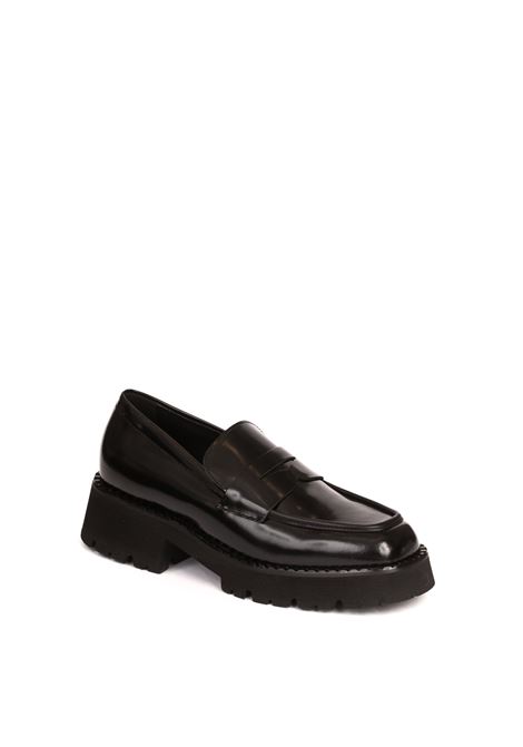 Black bicolor asport loafer VSL | 7358ASPORT-NERO