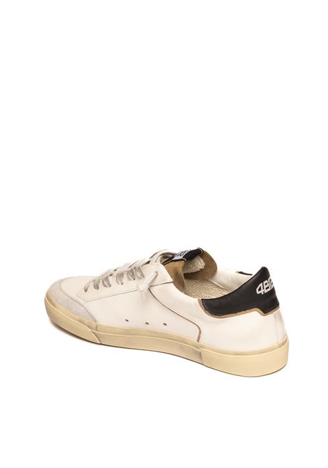 Sneaker retro bianco 4B12 | RETROPELLE-U005