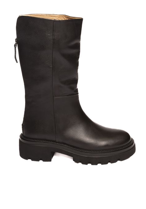 Black leather boot ALBANO | 2704VIT-NERO