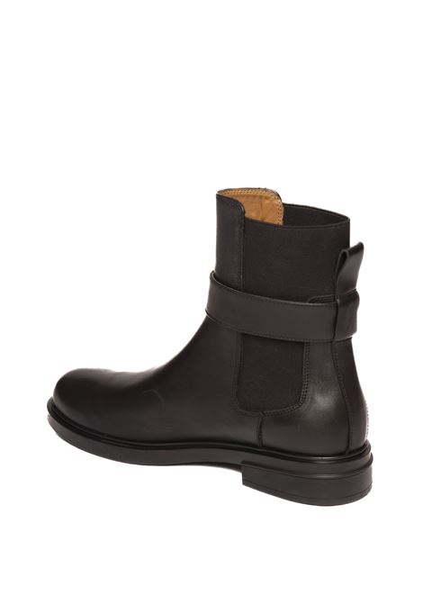 Black leather chelsea boot ALBANO | 2714VIT-NERO