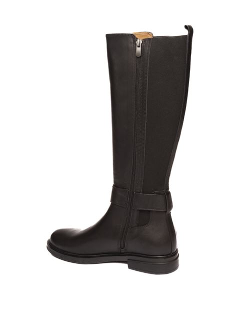 Black leather boot ALBANO | 2716VIT-NERO