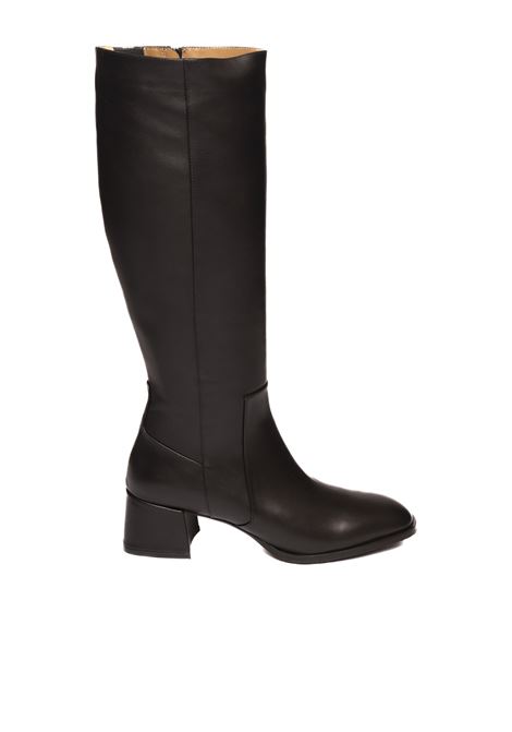 Black leather boot ALBANO | 2718VIT-NERO