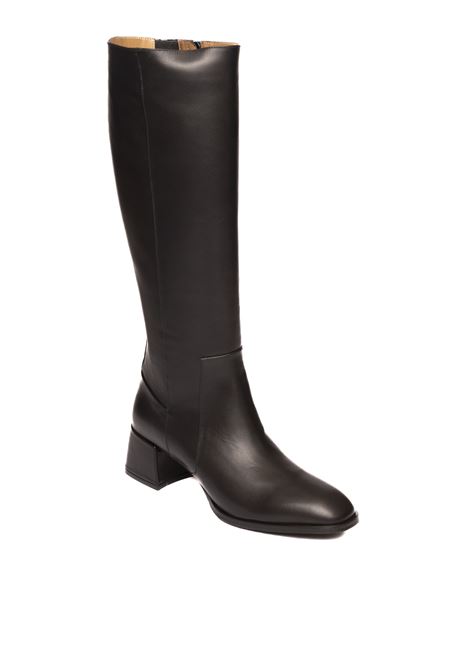 Black leather boot ALBANO | 2718VIT-NERO