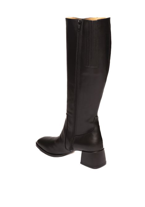 Black leather boot ALBANO | 2718VIT-NERO