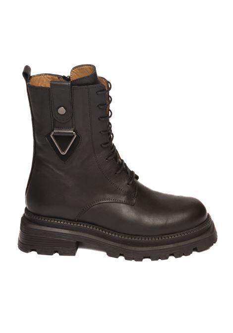 Black leather boot ALBANO | 2722VIT-NERO