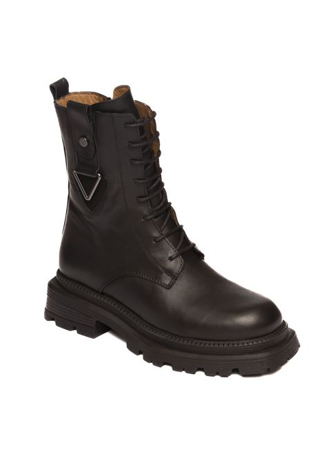 Black leather boot ALBANO | 2722VIT-NERO