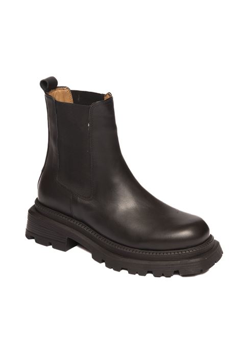 Black leather chelsea boot ALBANO | 2725VIT-NERO