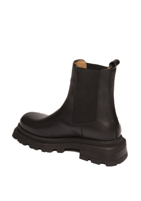 Black leather chelsea boot ALBANO | 2725VIT-NERO