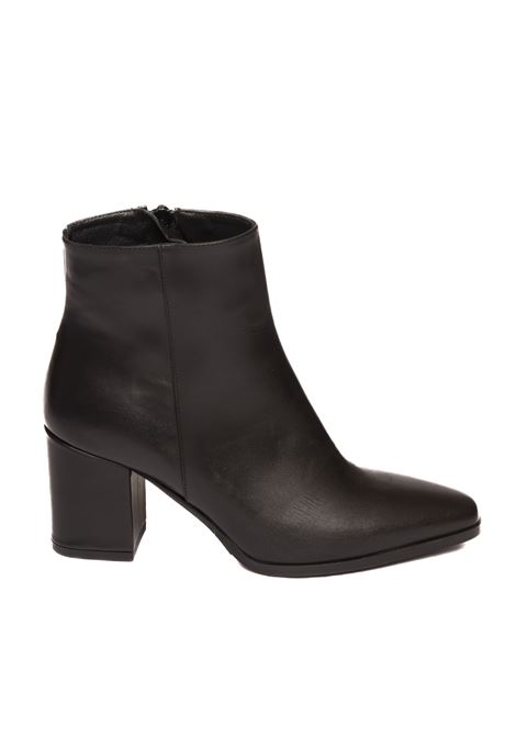 Black leather ankle boot ALBANO | 2760VIT-NERO