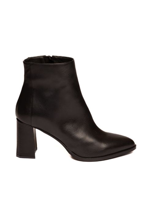 Black leather boot ALBANO | 550NAPPA-NERO