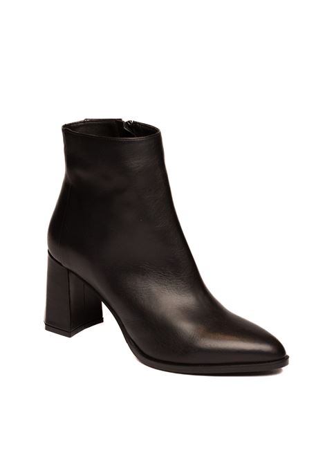 Black leather boot ALBANO | 550NAPPA-NERO