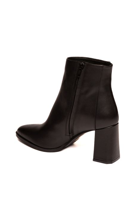 Black leather boot ALBANO | 550NAPPA-NERO