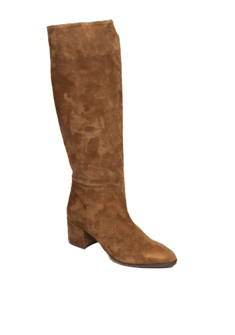 Camel suede boot ALBANO | 556CAM-CUOIO