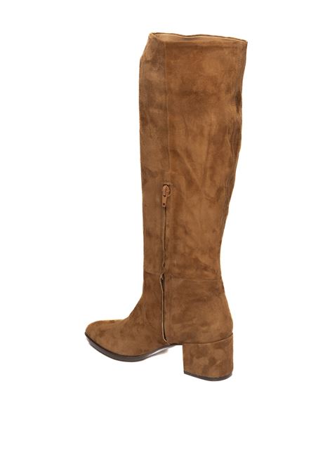 Camel suede boot ALBANO | 556CAM-CUOIO