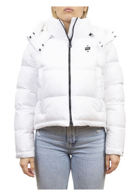 white/white glory down jacket BLAUER | BLDC02044GLORIA-100BI