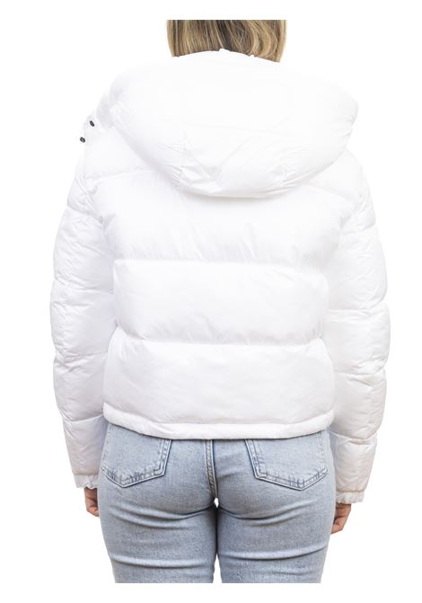 white/white glory down jacket BLAUER | BLDC02044GLORIA-100BI