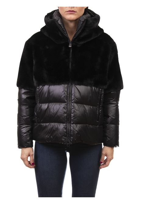 black coma down jacket BLAUER | BLDC02290TACOMA-999