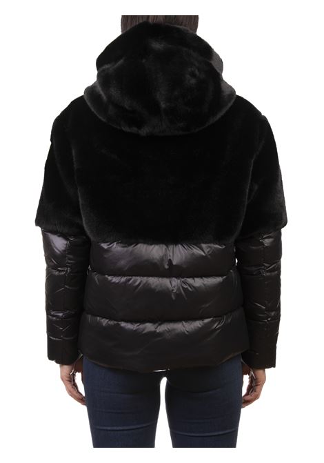 black coma down jacket BLAUER | BLDC02290TACOMA-999