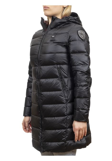 Agnes black/red down jacket BLAUER | BLDK03037AGNES-999RD