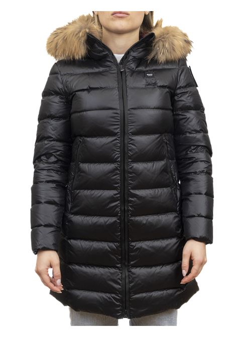 kristin black/red down jacket BLAUER | BLDK03039KRISITN-999RD