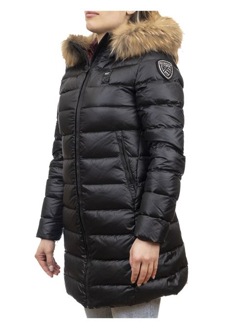 kristin black/red down jacket BLAUER | BLDK03039KRISITN-999RD