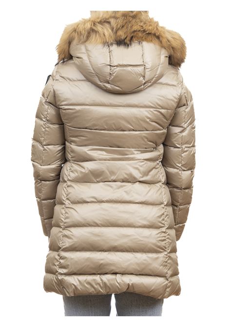 kristin beige/light blue down jacket BLAUER | BLDK03039KRISTIN-301CB