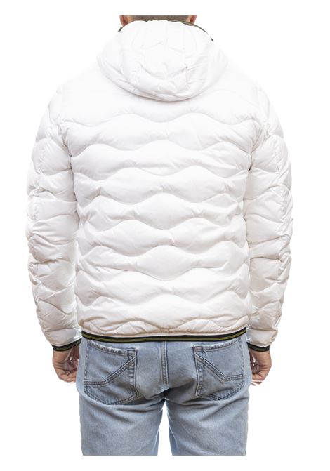 piumino wave bianco BLAUER | BLUC03030WAVE-100