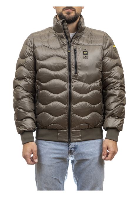 green daniel down jacket BLAUER | BLUC03031DANIEL-683