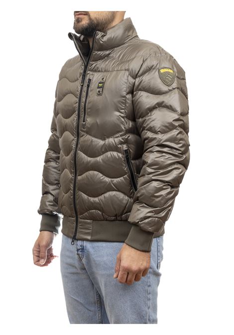 green daniel down jacket BLAUER | BLUC03031DANIEL-683