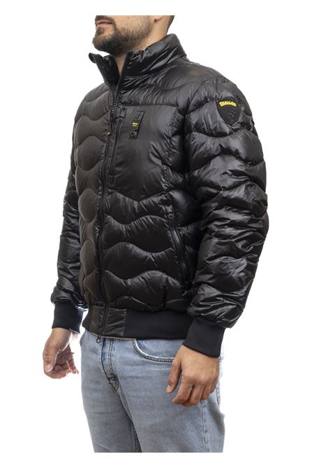 black daniel down jacket BLAUER | BLUC03031DANIEL-999