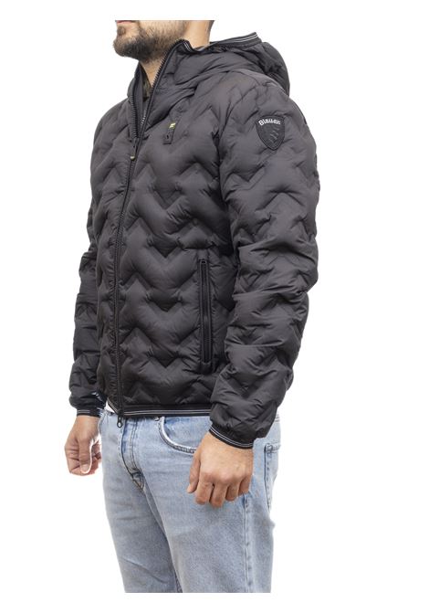 black pier down jacket BLAUER | BLUC03125PIER-999