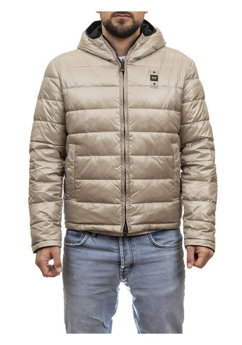 black ballard down jacket BLAUER | BLUC06054BALLARD-999