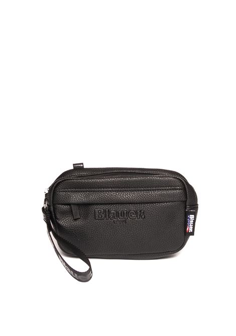 Black goy clutch bag BLAUER | F4GOY02/METPELLE-BLACK