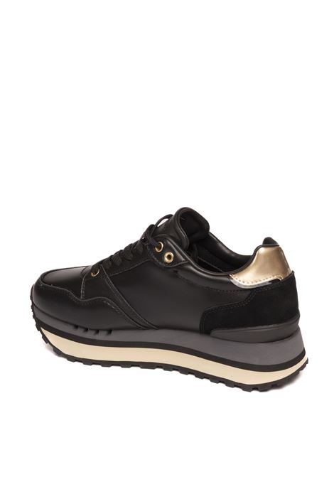 black melrose sneaker BLAUER | F4EPPS01LEATHER-BLK