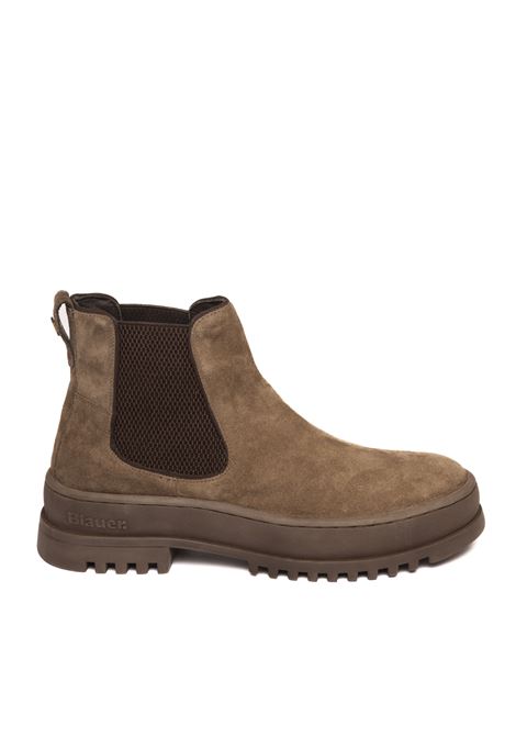 taupe yuka boot BLAUER | F4IUKA02SUEDE-TAU