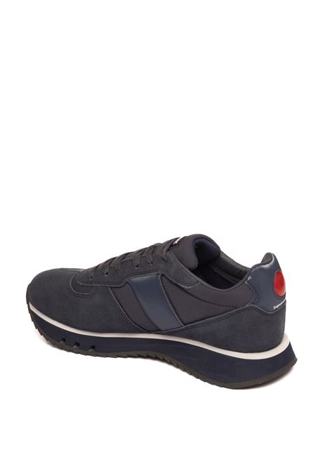 navy blue tokyo sneaker BLAUER | F4TOKYO01NYL/SUEDE-NVY