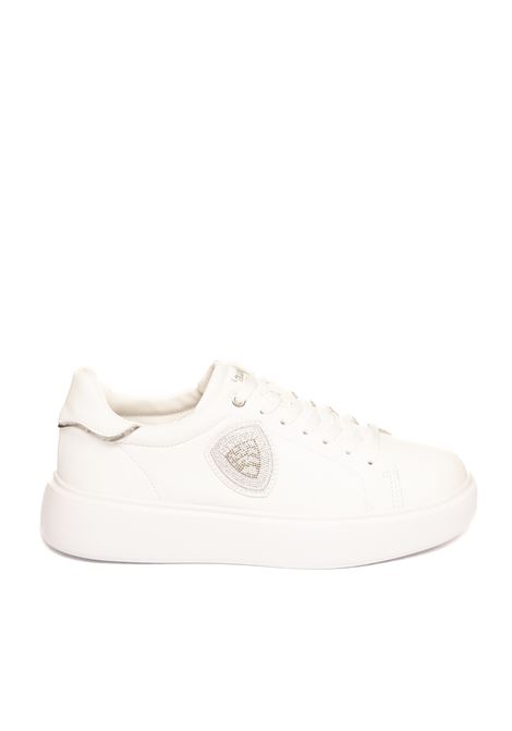 sneaker venus bianco BLAUER | F4VENUS01LEATHER-WHI