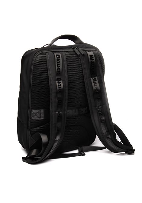 black axel backpack BLAUER | F4AXEL02/BUSNYLON-BLACK