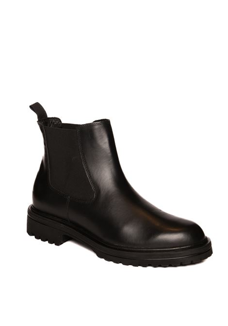 Black leather chelsea boot BRAWN'S | 22105750SPAZ-NERO