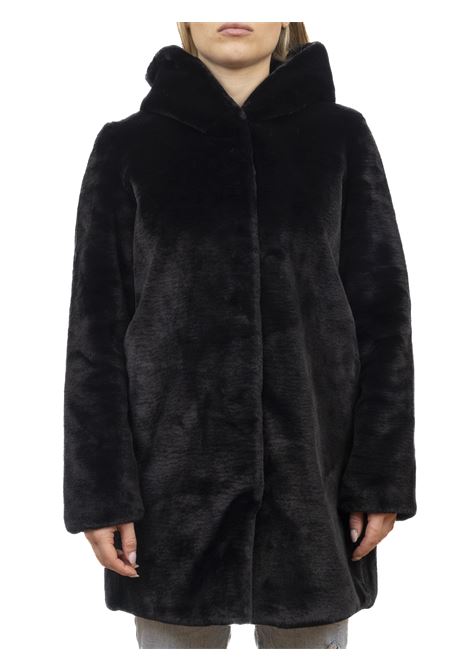 black faux fur jacket CENSURED | 1881PELO-90