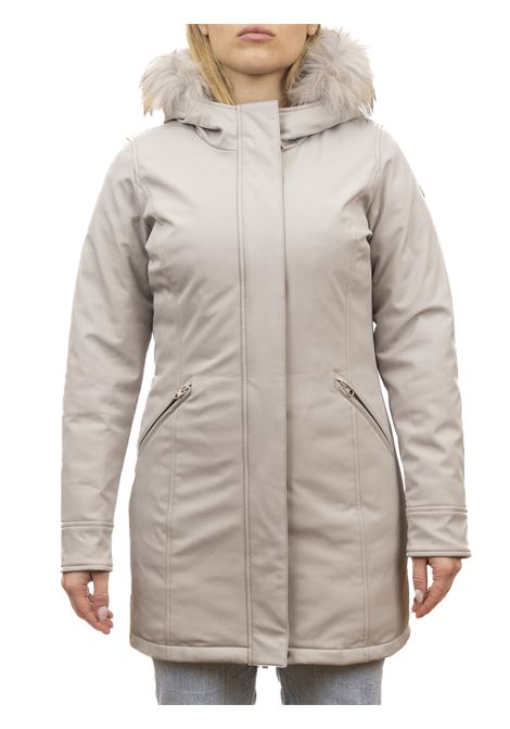 parka con cappuccio ghiaccio CENSURED | 235SOFTSHELL-02